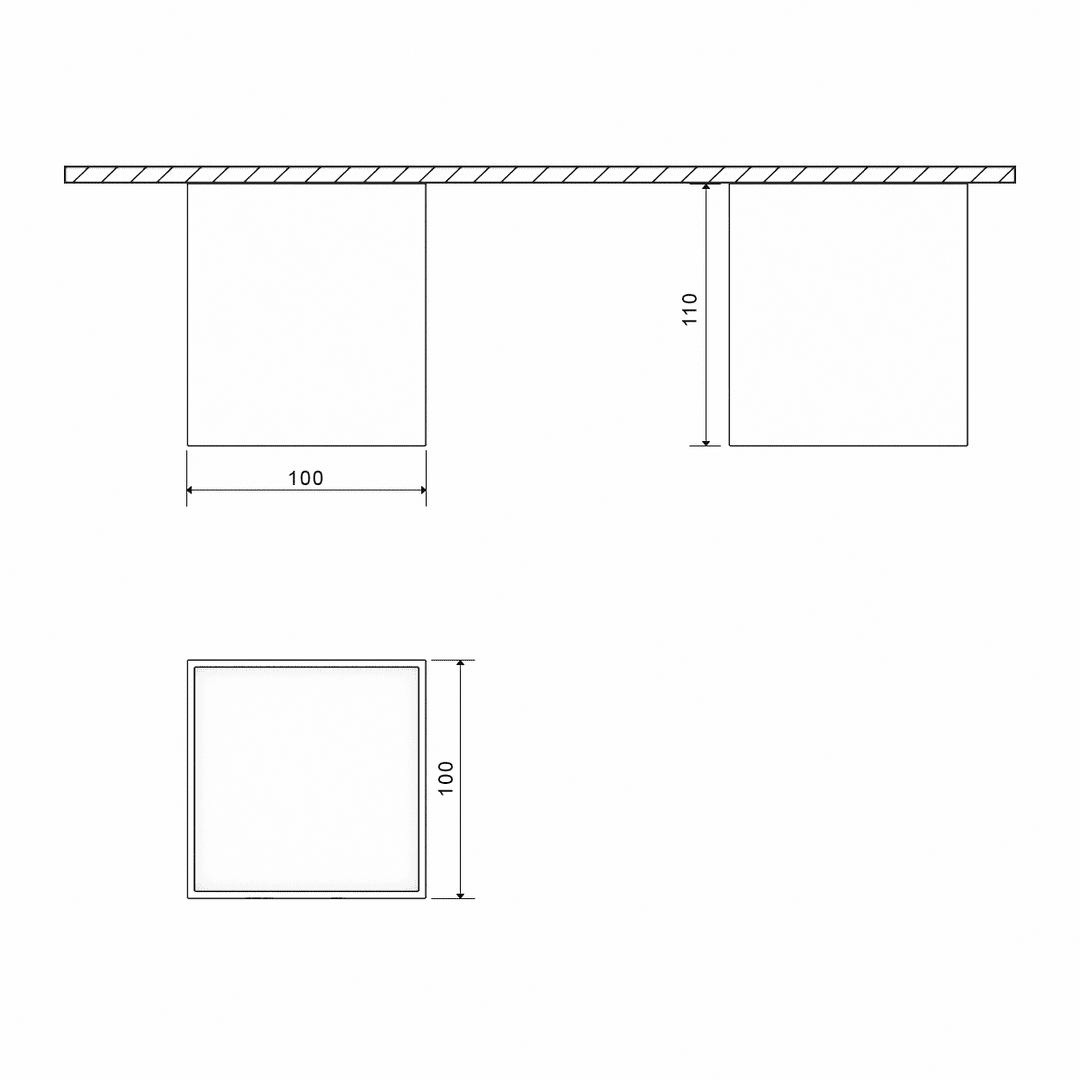 Накладной светильник DesignLed GW-8601-10-WH-WW 004898