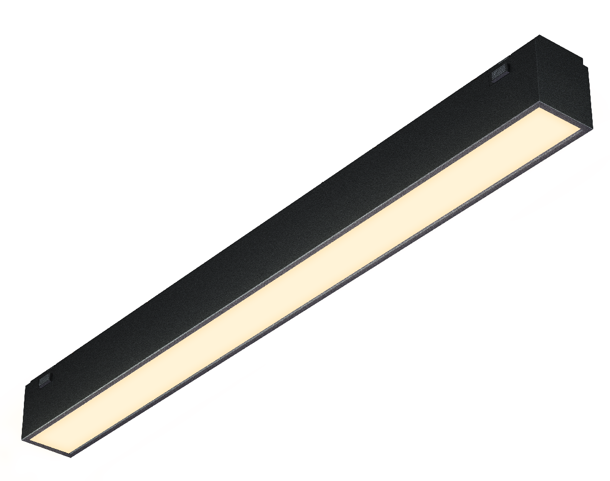 Трековый магнитный светильник iLedex Vision 4825-038-L293-12W-110DG-3000K-BK