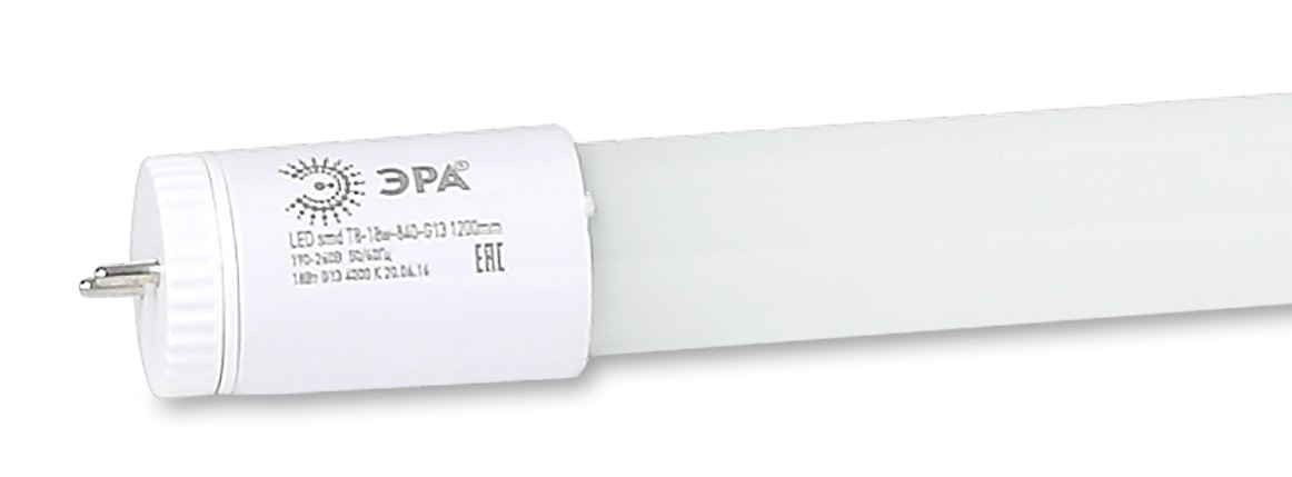 Лампа светодиодная Эра G13 10W 6500K LED T8-10W-865-G13-600mm Б0033000