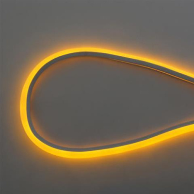Гибкий влагозащищенный неон Horoz 6,5W/m 120LED/m 2835SMD желтый 100M 081-010-0001 HRZ00002464