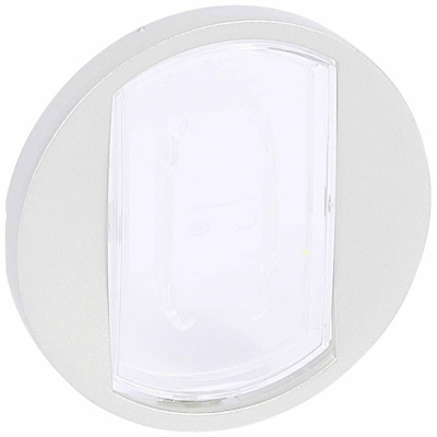 Лицевая панель Legrand Celiane переключателя с этикеткой белая 068014