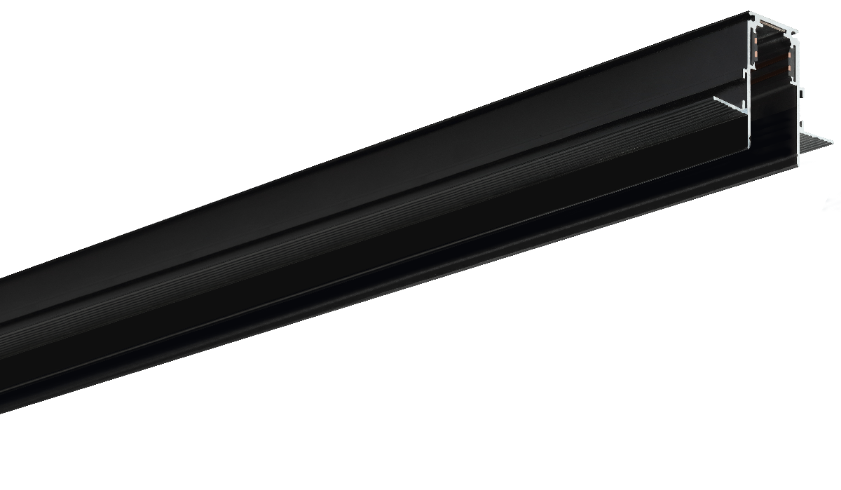 Шинопровод магнитный встраиваемый iLedex Vision 4822-65/48-3000-BK