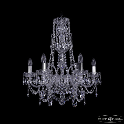 Подвесная люстра Bohemia Ivele Crystal 1411/6/195/XL-63 Ni