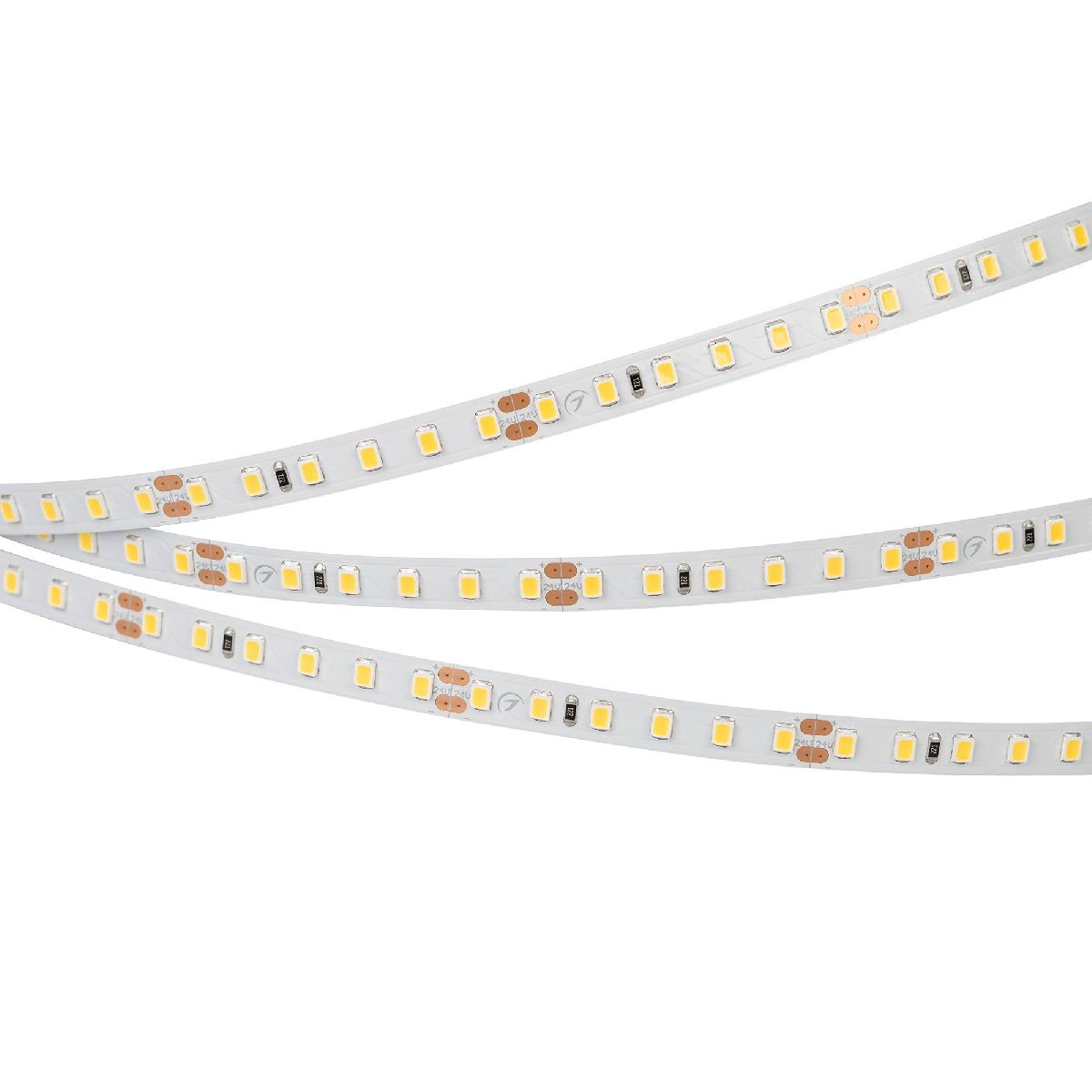 Светодиодная лента Arlight UL-A120-8mm 24V Warm3500 (14.4 W/m, IP20, 5m) 042303