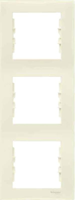 Рамка 3-постовая вертикальная Schneider Electric Sedna SDN5801347