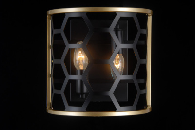 Бра Natali Kovaltseva VALENCIA 81059-2W MATT BLACK