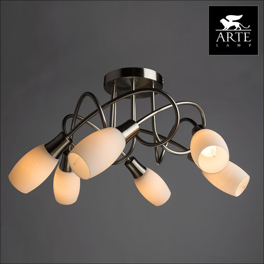 Потолочная люстра Arte Lamp A4591PL-6SS