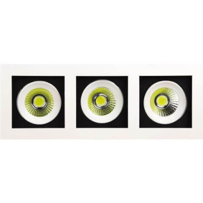 Встраиваемый светодиодный светильник Horoz 3X8W 6400К белый 016-023-0024 (HL6723L) HRZ00000269