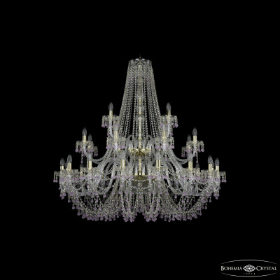 Подвесная люстра Bohemia Ivele Crystal 1410/16+8+4/460/2d G V7010