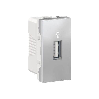 Розетка компьютерная USB Schneider Electric Unica New Modular NU342930