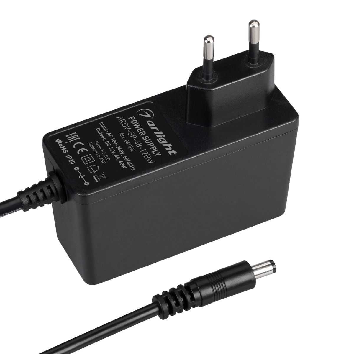 Блок питания Arlight ARDV-SP-48-12BW (12V, 4A, 48W) 049392