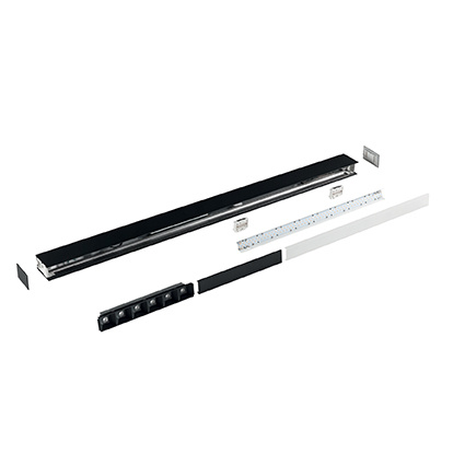 Подвесной светодиодный светильник Ideal Lux Fluo Accent 1800 4000K Aluminum 192451