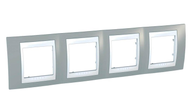 Рамка 4-постовая Schneider Electric Unica Хамелеон MGU6.008.865