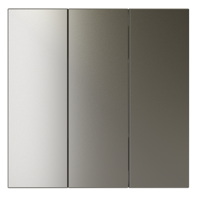 Клавиши для выключателя/переключателя трехклавишного Voltum S70 (шелк) VLS000504