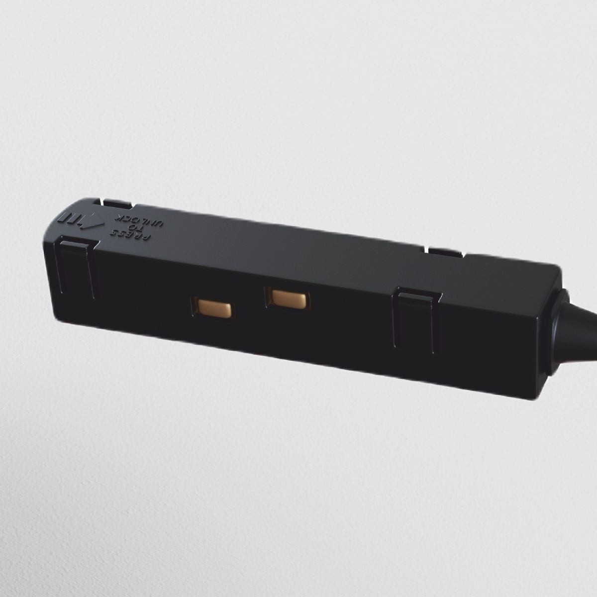 Угловой коннектор питания Maytoni Magnetic track system TRA004CPC-22B