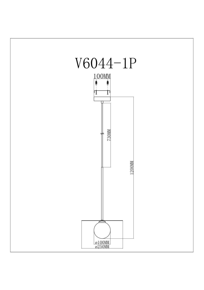 Подвесной светильник Moderli Scrumbel V11569-1P