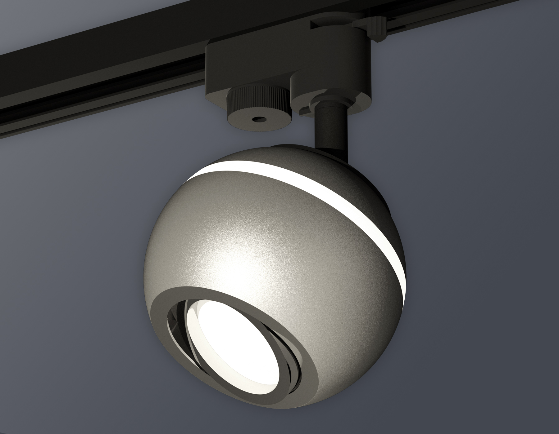 Трековый однофазный светильник с подсветкой Ambrella Light Track System XT1103002 (A2521, C1103, N7003)