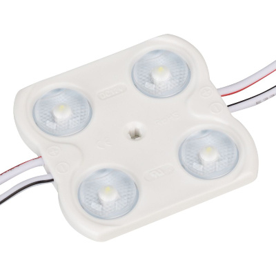 Модуль герметичный Arlight CRAFT-2835-4-12V Warm 170deg (45x43mm, 1.6W, IP67) 029682