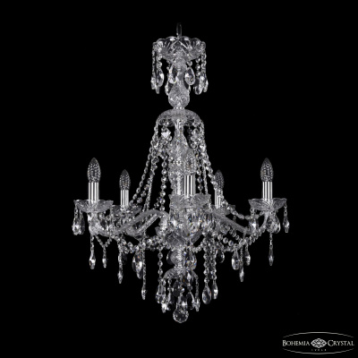Подвесная люстра Bohemia Ivele Crystal 1415/5/200/XL-76 Ni