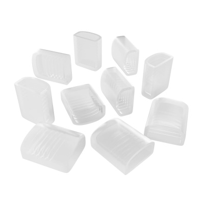 Комплект (10шт) заглушек пластиковых для светодиодной ленты Apeyron COB 220В-driverless 10-110/111/112 09-146