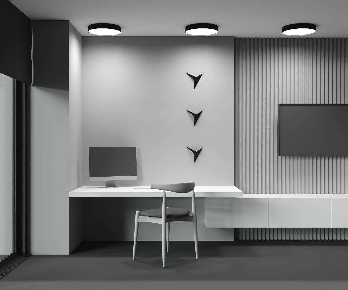 Потолочный светильник Maytoni Zon C032CL-45W2.7K-RD-B