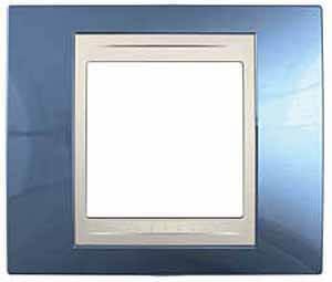 Рамка 1-постовая Schneider Electric Unica Хамелеон MGU6.002.551