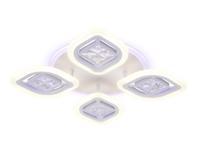Потолочная светодиодная люстра Ambrella Light Acrylica Ice FA280