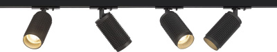 Комплект трековых однофазных светильников (4 шт.) Эра TR40-SET-4-1 BK Б0069390