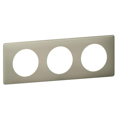 Рамка 3-постовая Legrand Celiane грин перкаль 066713