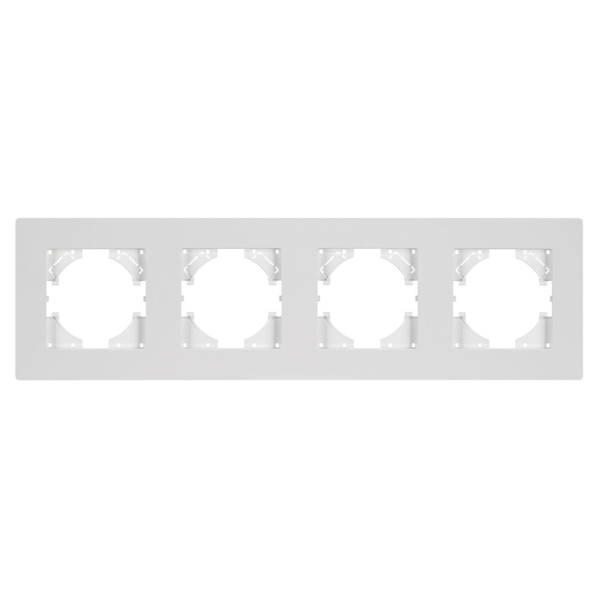 Рамка на 4 поста пластиковая Arlight FRM-PERIO-PL-4-WH 049758