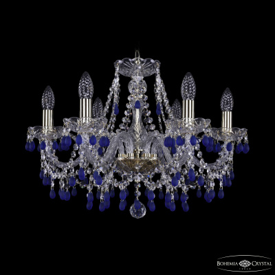 Подвесная люстра Bohemia Ivele Crystal 1410/6/195 G V3001