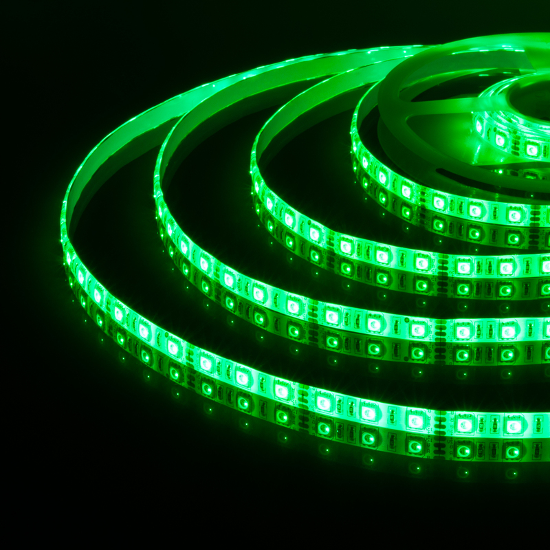 Светодиодная лента Elektrostandard 12V 14,4W 60Led 5050 IP65 RGB, 5м 4690389082139