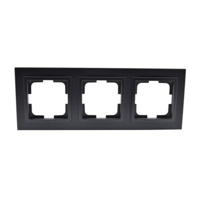 Рамка на 3 поста Mono Electric Despina графит 102-200000-162