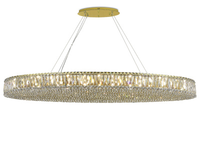 Подвесная люстра Newport Valencia 8458+14/S gold М0070388