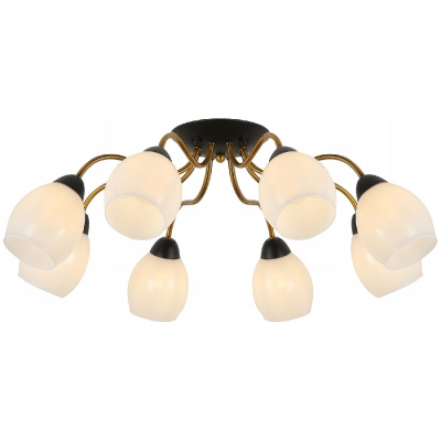 Потолочная люстра Illumico IL8193-8COU-79 BK GD