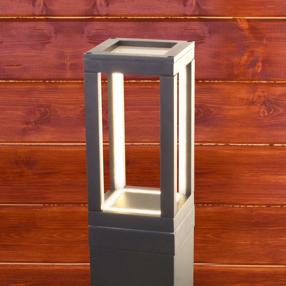 Ландшафтный светодиодный светильник Elektrostandard Frame 1529 TECHNO LED серый 4690389172373  a051860