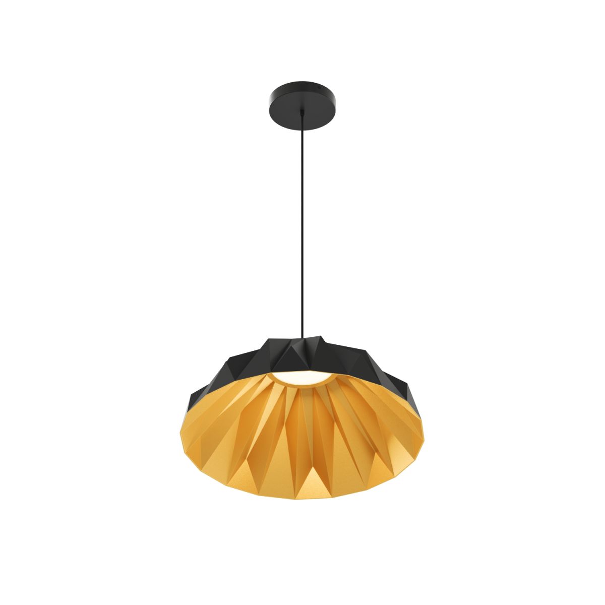 Подвесной светильник Denkirs Origami DK6655-BK+SG