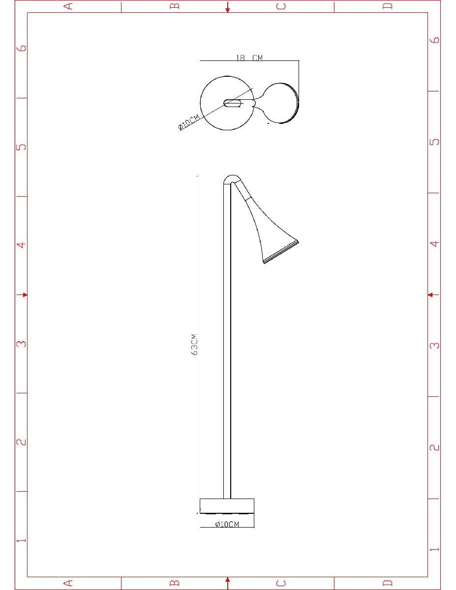 Ландшафтный светильник Arte Lamp Bronn A2367PA-1BK