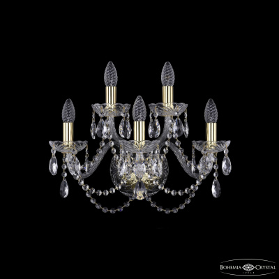 Бра Bohemia Ivele Crystal 1402B/3+2/160 G
