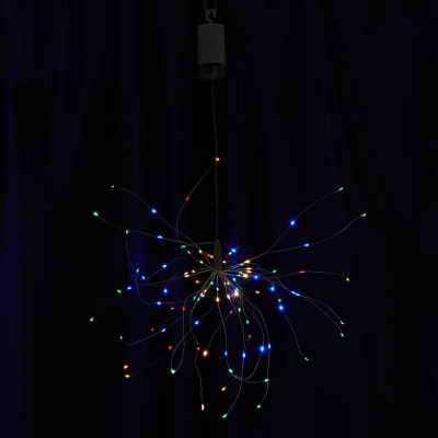 Гирлянда Feron CL595 Фейерверк мульти 0.3м с питанием от батареек 41656