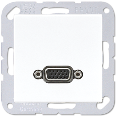 Розетка VGA Jung MAA1102WW