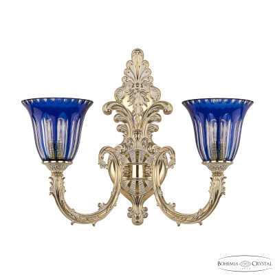 Бра Bohemia Ivele Crystal Florence 7109B15/2/210 GW P2 U Clear-Blue/H-1H
