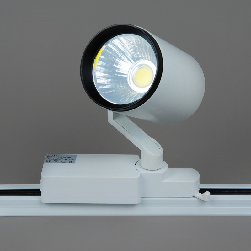 Трековый светильник Elvan ST-01-18W-NH-Wh