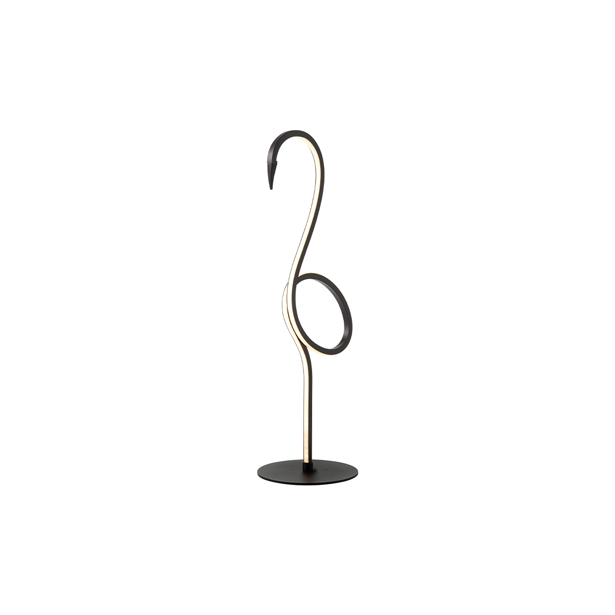 Настольная лампа Elstead FLAMINGO-TL-BLK