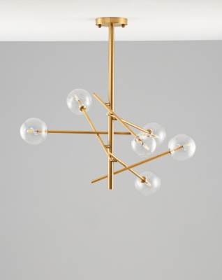 Люстра на штанге Moderli Bizet V10343-6P