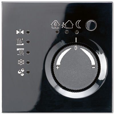 Регулятор для установки температуры Jung LS2178TSSW