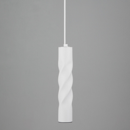 Подвесной светодиодный светильник Eurosvet Scroll 50136/1 LED белый