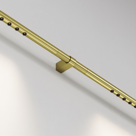 Прямой коннектор для штанговой системы Maytoni Axity CA004RC-BS