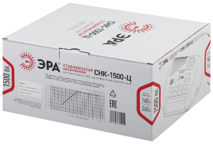 Стабилизатор Эра СНК-1500-Ц Б0031073