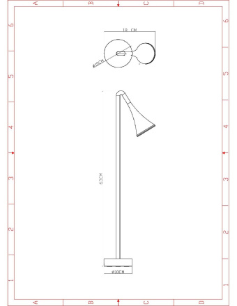 Ландшафтный светильник Arte Lamp Bronn A2367PA-1BK
